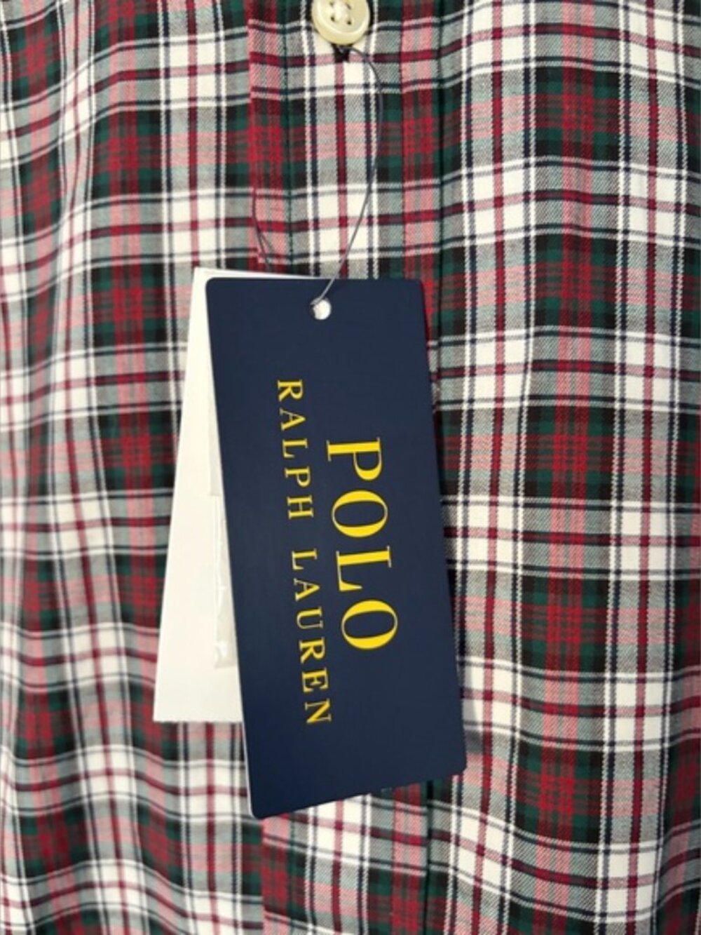 Polo Ralph Lauren Men's Long Sleeve Oxford Button Up Shirt Plaid New size XL - Picture 8 of 13